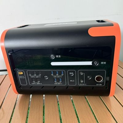 Life Span 2000 Times 600W Home Energy Storage Solar Generator 2200W Portable Power Station
