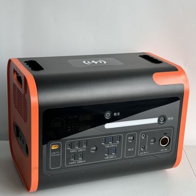 1500W Fast Charge 600W Portable Solar Energy Storage Generator with 2200W Power Station
