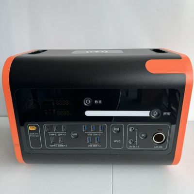 2200W 2048wh Portable Power Station for Solar Panel Charging in Outdoor Emergency Cases