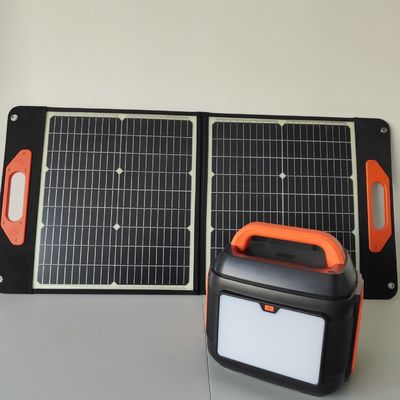 Outdoor Mobile Power Station with 600W Solar Panel Charging and Sinusoidal Wave Output