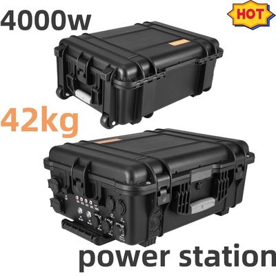4000W/80ah Pure Positive Wave Camping Solar Portable Charging Power Station by LiFePO4