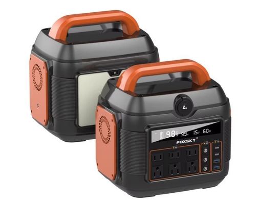 Hot 600W/576wh AC DC C-Type Battery Backup Power Emergency Portable Power Station