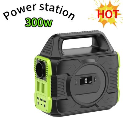 Outdoor Camping Portable Power Station with 300W/1200W Rechargeable Battery Capacity