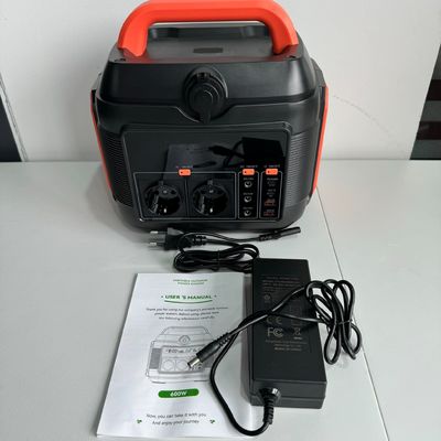Family Outdoor Camping Solar Power Station 110V/220V/600W/576wh with Cigarette Lighter