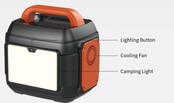 600W/576wh Emergency Power Station for Outdoor and Home Power Supplying Solution