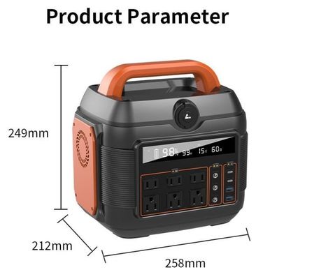 600W/576wh Emergency Power Station for Outdoor and Home Power Supplying Solution