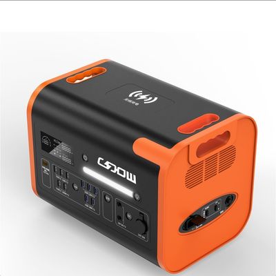 3kw Mobile Power Station with Overload Protection Function and 15W Wireless Charging