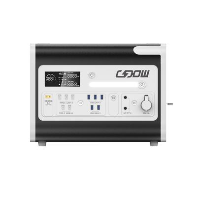 3kw Mobile Power Station with Overload Protection Function and 15W Wireless Charging