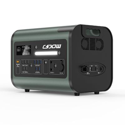 3kw Mobile Power Station with Overload Protection Function and 15W Wireless Charging