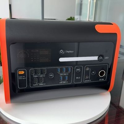 Type-C 3*18W/2*100W Solar Energy Storage Power Supply for Outdoor Power Solutions