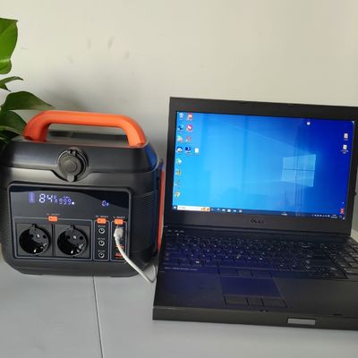 600W Travel Portable Lithium Energy Storage Power Supply with Solar Panel Charging 60W