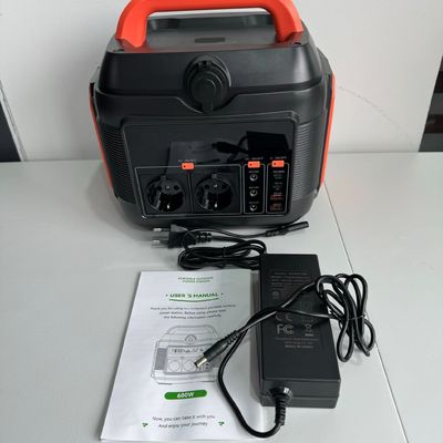11W LED Lighting 220V/110V AC Output 600W Lithium Battery for Portable Power Station