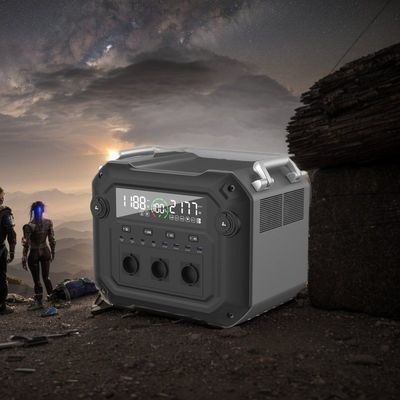 Inverter Bidirectional Inverter 2500W for Camping Outdoor Home Portable Power Station