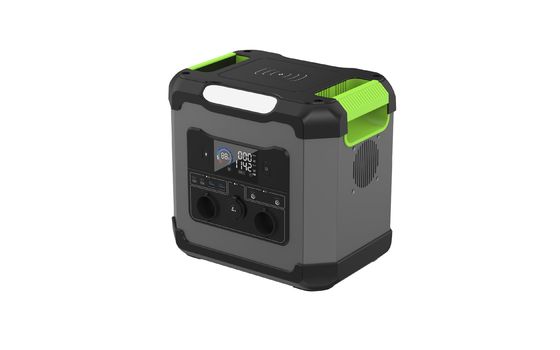 Portable Power Station 1500W AC Output Power and Type-C2 Output 12V/2.25A for Emergency