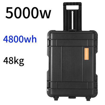 Family Emergency Portable Power Station 5000W ABS Alloy Shell Material Multi-Functional