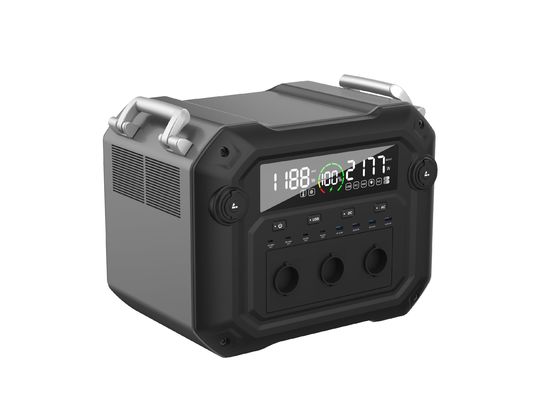 2500W All Output Socket USB Power Station Energy Storage System with AC Output Power