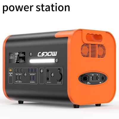Portable Power Station for Home and Outdoor Camping 2200W 1500W Solar Panel Generator