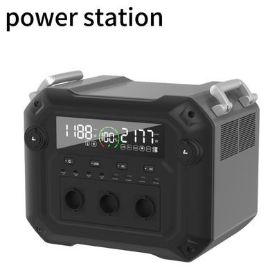 600W Max Solar Panel Input Direct Portable Power Station for Home and Outdoor Camping