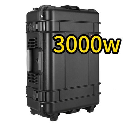 3000W/3000wh Portable Energy Storage Power Station ABS Alloy Shell Material for Travel