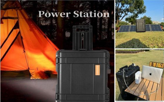 4000W Output Power Portable Solar Power Station Perfect for Camping and Standby Power