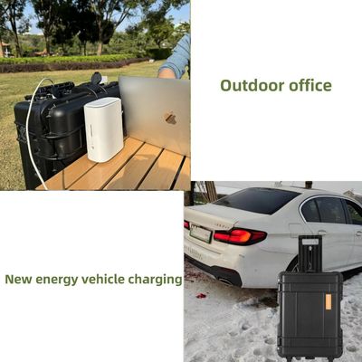 5000W/4800whlifepo4 Outdoor Rechargeable Solar and Wind Power Station for Car Charging