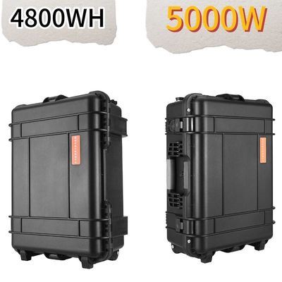 4000W/220-240V AC LiFePO4 Solar Generator Power Station for Household Outdoor Activities