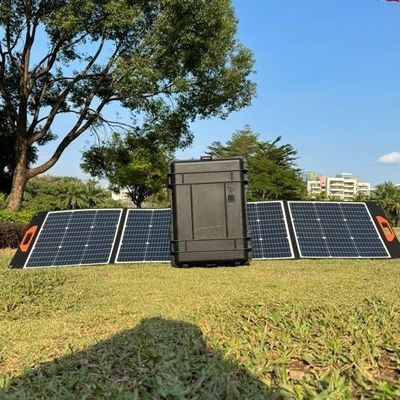Solar Drone Powerhouse 3000W Emergency Generator Station Portable Pull Rod with Pulley