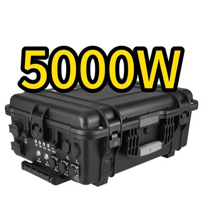 CE.Un38.3 Certified 5000W Lithium Battery Solar Generator for Portable Power Station