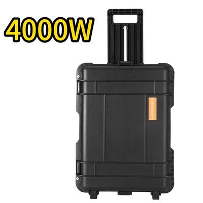 4000W Large Capacity Lithium Battery Solar Generator Perfect for Home RV and Outdoor