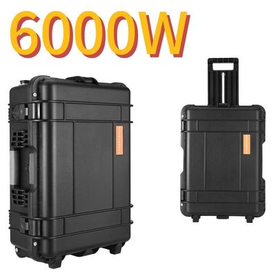 6000W Large Capacity Lithium Battery Portable Power Station for Markets in South America