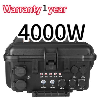 8000W Peak Power 1 LED Large Capacity Mobile Power Supply for Emergency Power Station