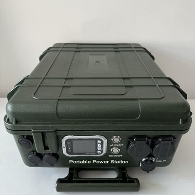Materials ABS Middle Frame 6000W 6048Wh Portable Power Stations with Solar Panel USB and in-Car Charging