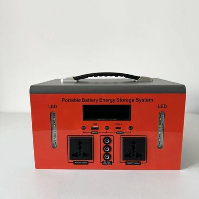 Correction Wave Output Waveform 500W Fast Charging Portable Power Station with AC DC