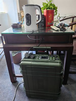 3000W/3024wh Outdoor Camping Solar Generator with Solar Panel Charging 12-80V Max600W