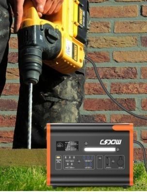 40ah Orange OEM ODM 2200W Home Solar Generator Outdoor Camping Portable Power Station