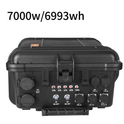 Shell Material ABS Alloy Portable Solar Power Station 3000W/5000W/7000W 4000W for Outdoor