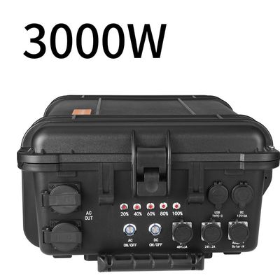 Portable Energy Generator 3000W/3000wh Power Station for Emergency Outdoor Power Supply