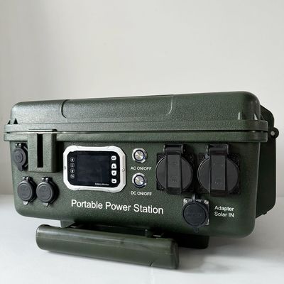 Custom OEM Portable Solar Mobile Power Station with USB-C 45W Charging Time 8h-10h