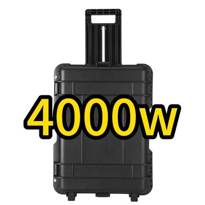 4000W Rechargeable Solar Generator Ideal for Family Camping and Emergency Preparedness