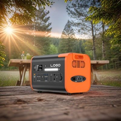 Quickly Charged 2200W Constant Power Output Solar Power Station for Camping and Home