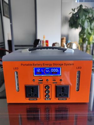 Portable Power Station 3000kw with Correction Wave Output and Rated 500W Output Power