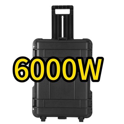 6000W Portable 6216wh Camping 230V Lithium Iron Phosphate Battery Power Station for Power
