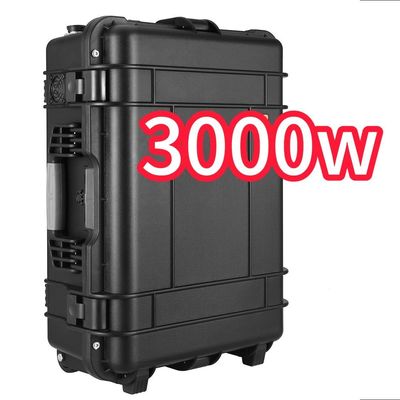 Customizable Black 3000W Mobile Power for Household Outdoor Station at Discount