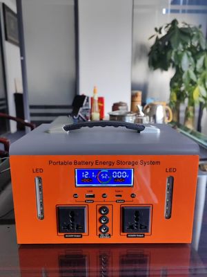 Emergency Standby Solar Generator 500W Power Station with Input Voltage DC Adapter
