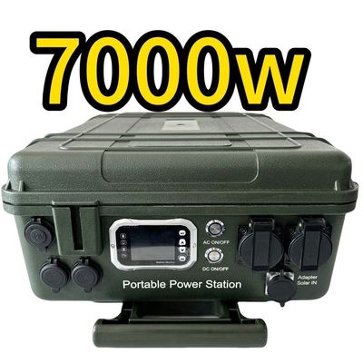 Soc Range 5%-95% Outdoor Emergency Power Supply 7000W Household Portable Power Station