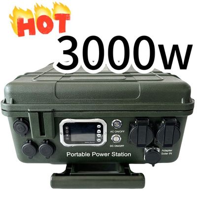 Indoor and Outdoor Solar Generator Portable Power Station with 3000W 2400W 5000W Output