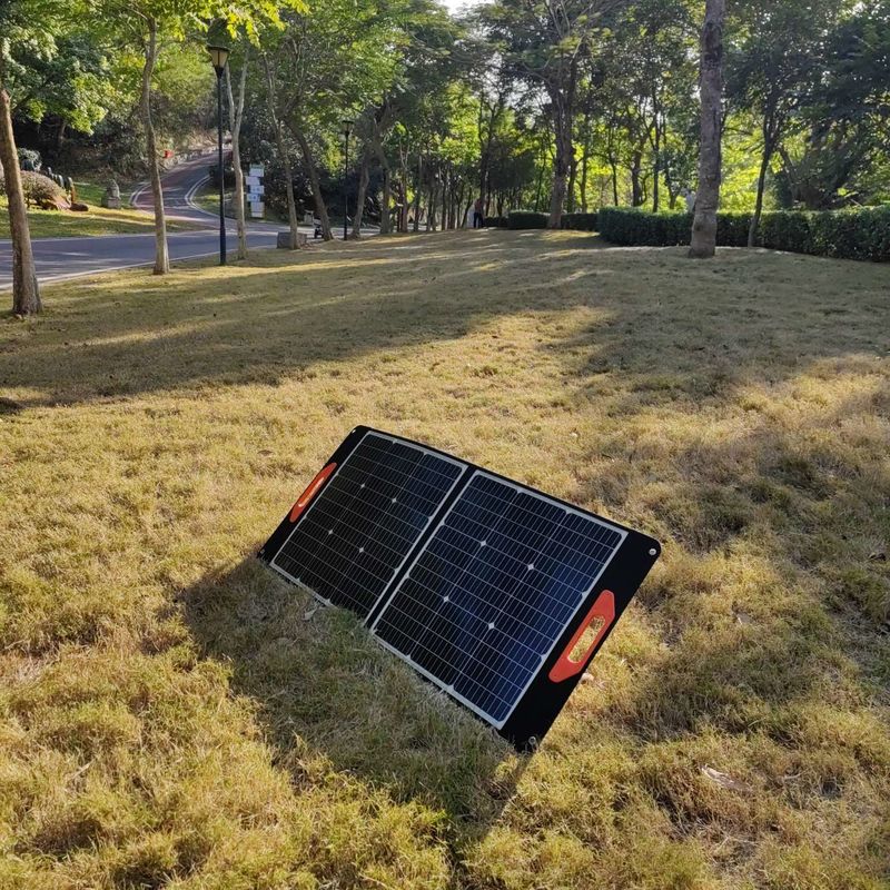 100W Portable Foldable Solar Panel for Energy Storage System 29kg DC Output 19V/5.3A