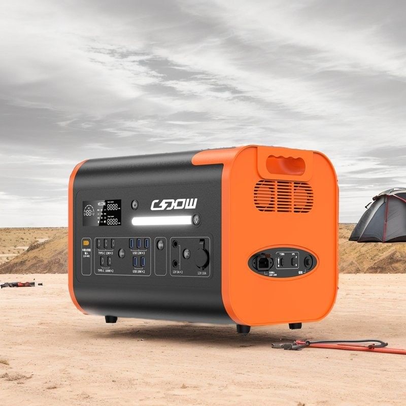 2200W Multi-Function Vehicle Portable Lithium Power Station for Versatile Power Needs