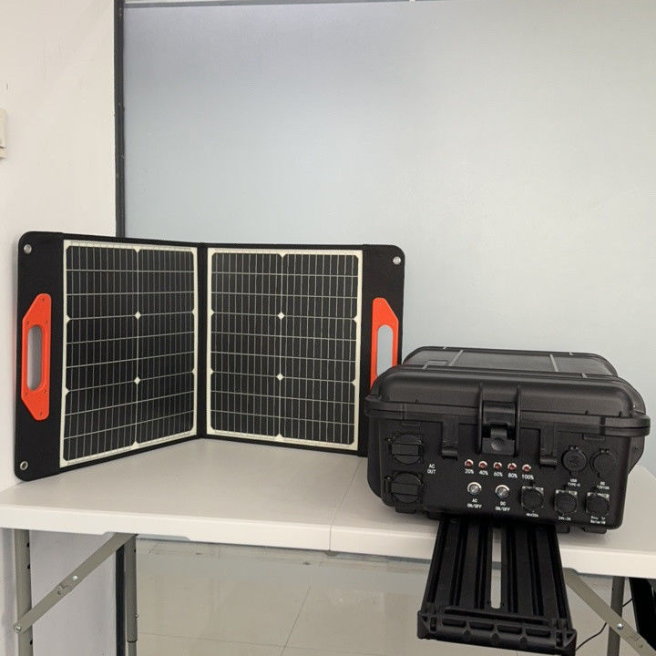 4000W Solar Emergency Mobile Power Station with USB/Type-C 18W Max and Long Lasting