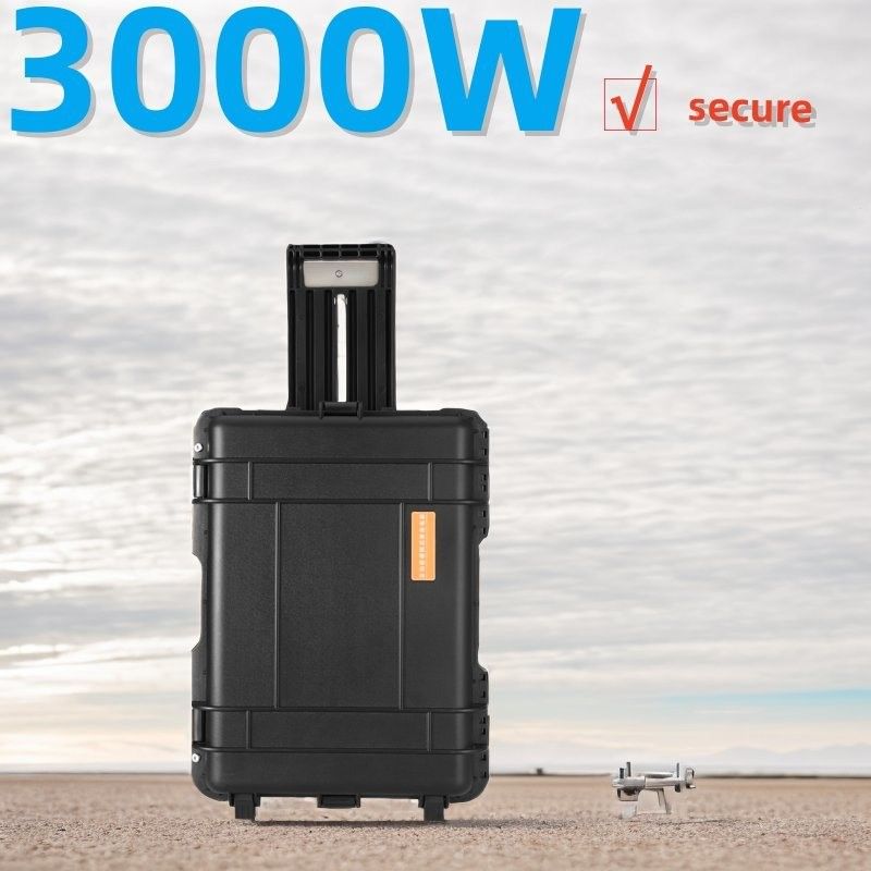 Korea Export Mobile Phone Charger 3000W UPS Mobile Power Station with Solar Charging